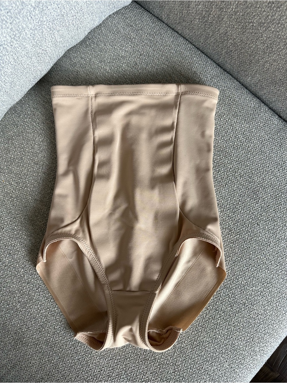 Miraclesuit High Waist Shaping Brief Nude Beige Tummy Control Panty Size Small